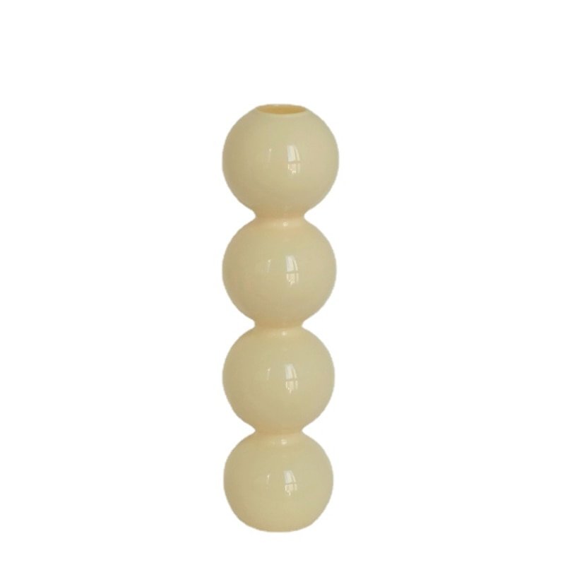 Stylish Ivory Coloured Candle Holders - The House Of BLOC