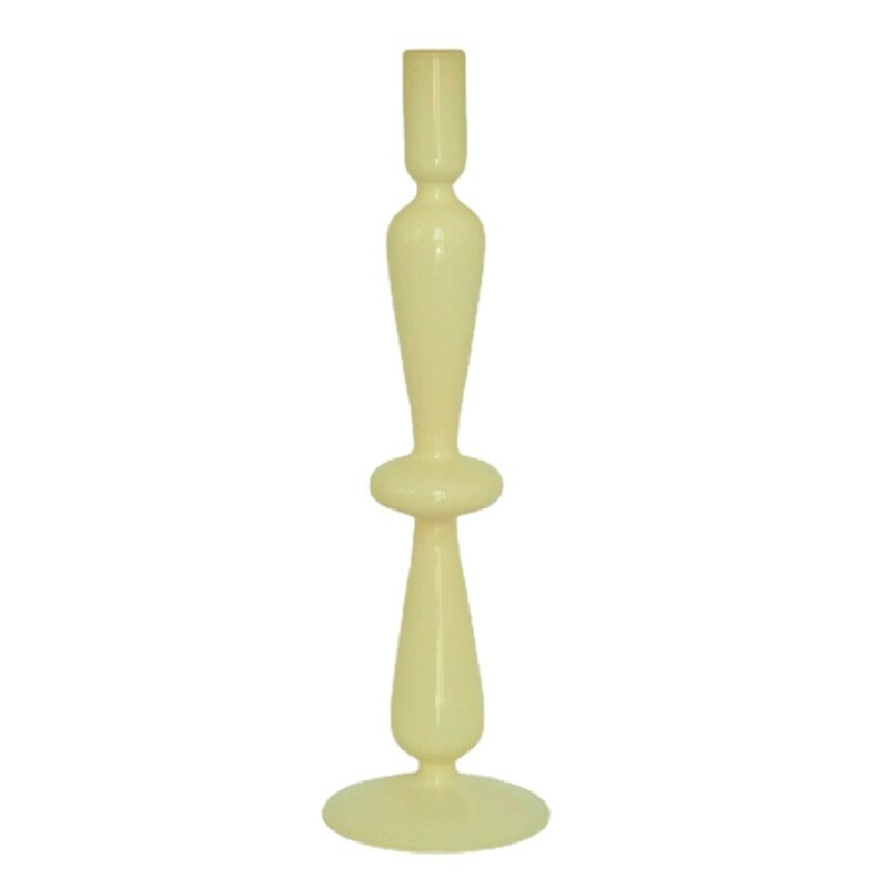 Stylish Ivory Coloured Candle Holders - The House Of BLOC