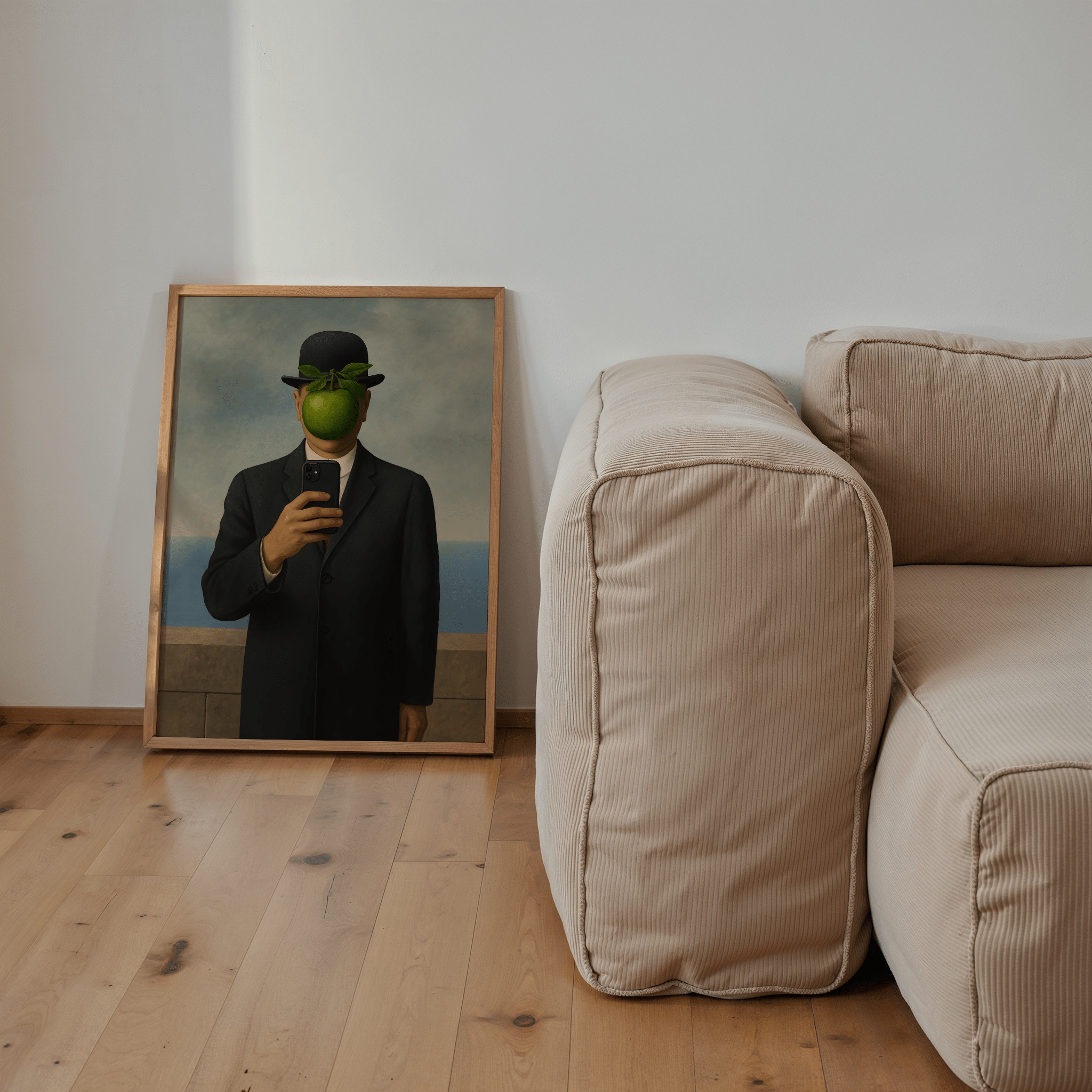 21st Century Son Of Man - Premium Semi - Glossy Poster - The House Of BLOC