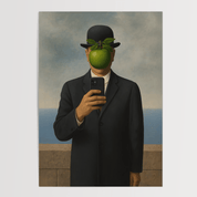 21st Century Son Of Man - Premium Semi - Glossy Poster - The House Of BLOC