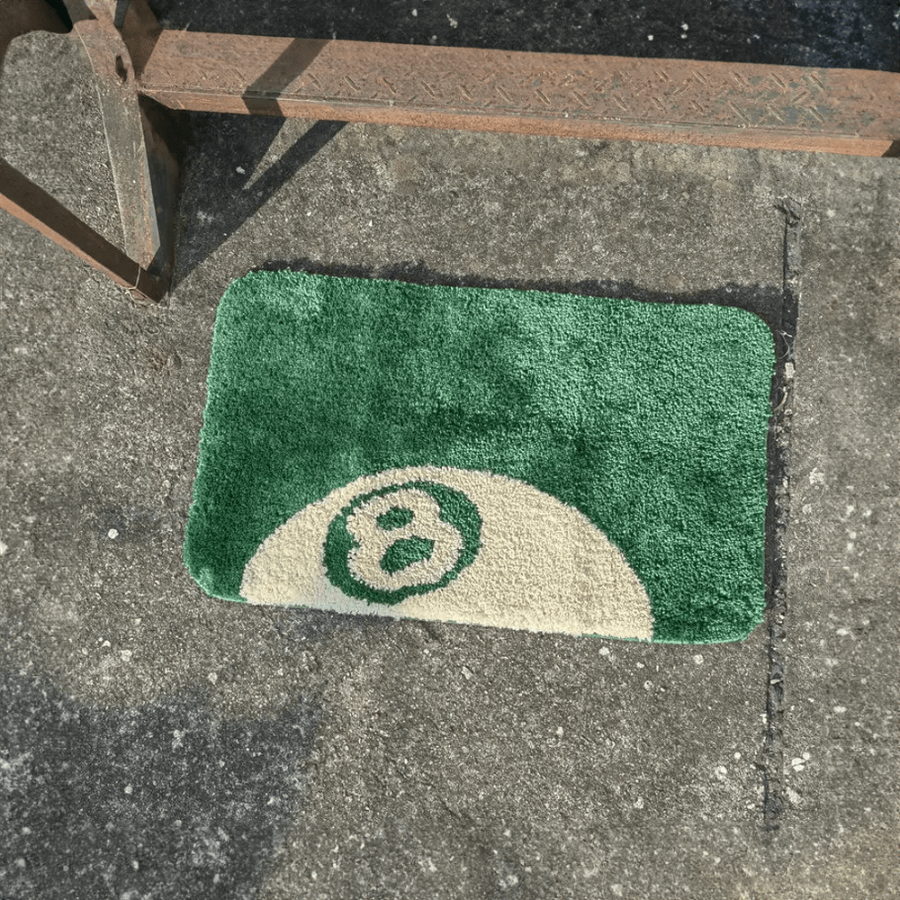 8 Ball Carpet Bath Mat - The House Of BLOC