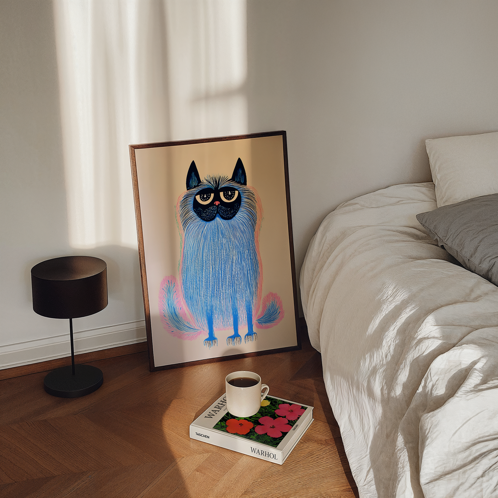 Lord Fluffington - Premium Semi-Glossy Poster