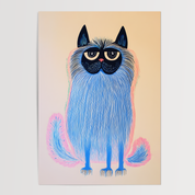 Lord Fluffington - Premium Semi-Glossy Poster
