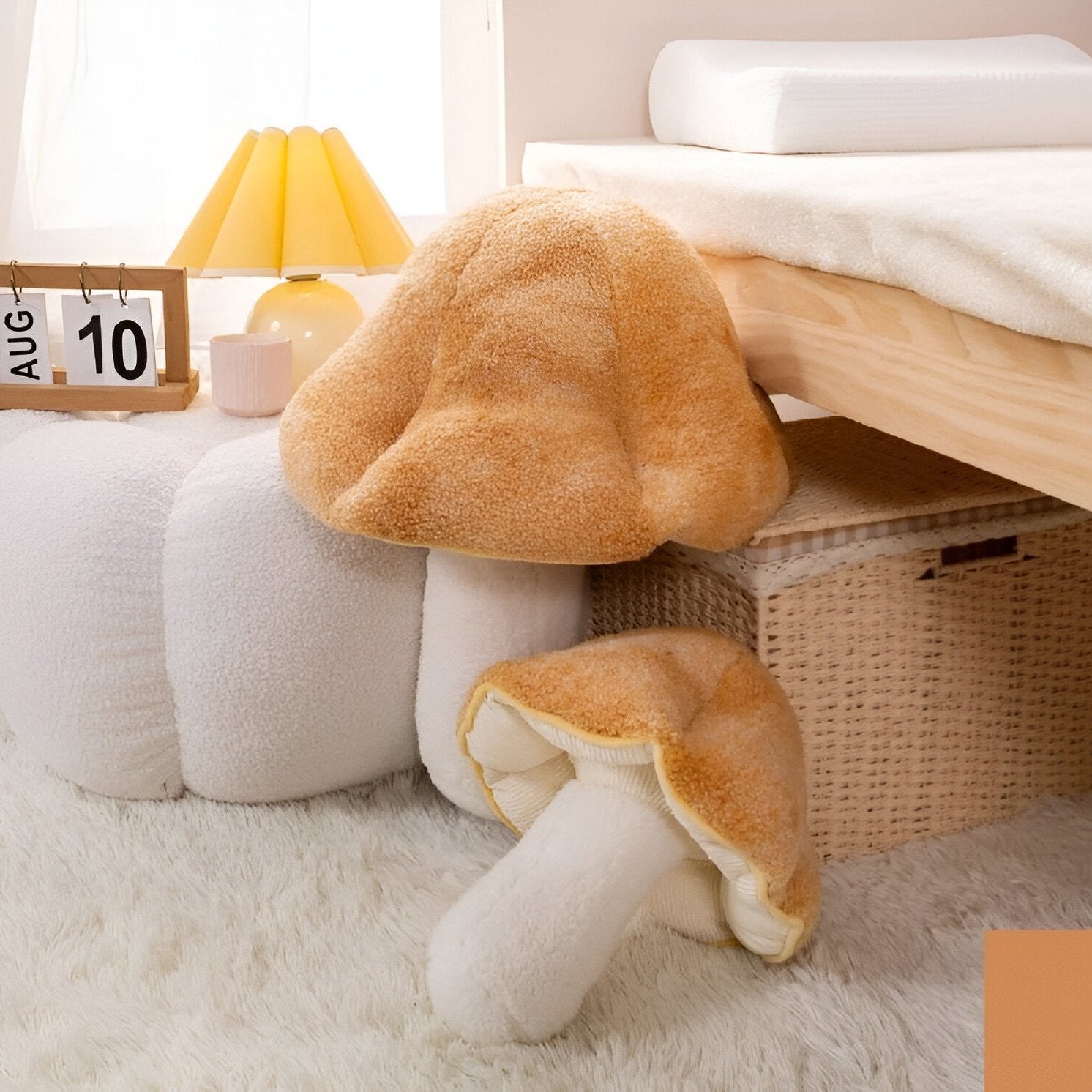 Children's Plush Mushroom Cushion