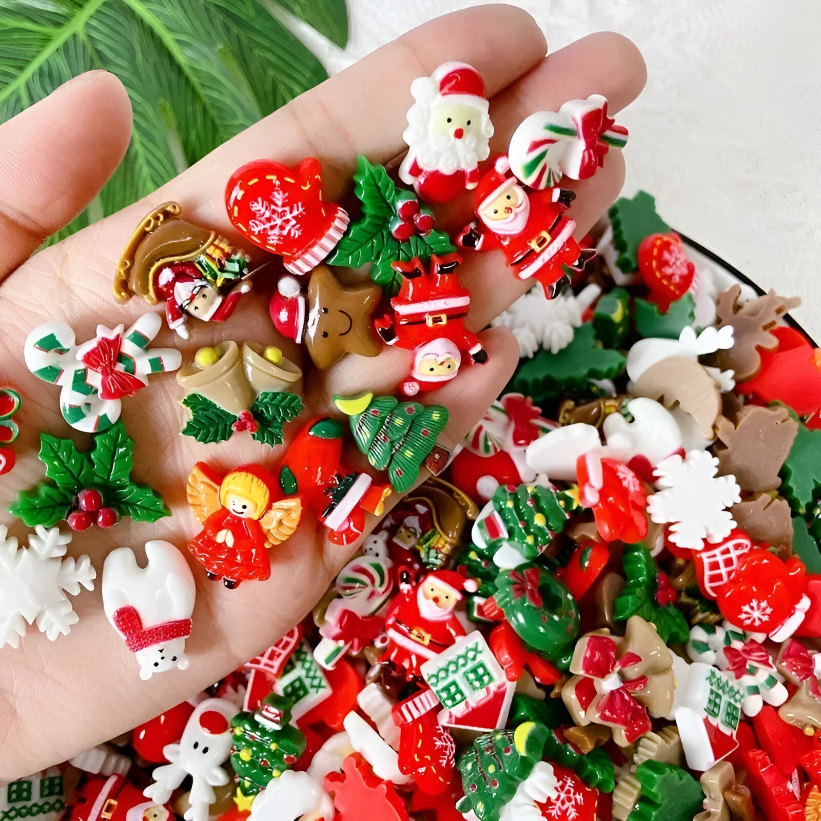 Set Of 50 Mixed Christmas Characters