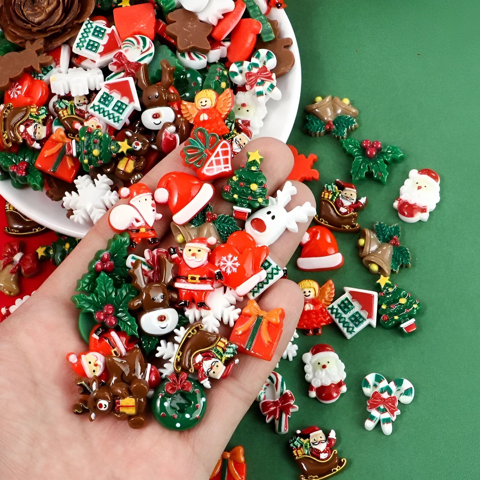 Set Of 50 Mixed Christmas Characters