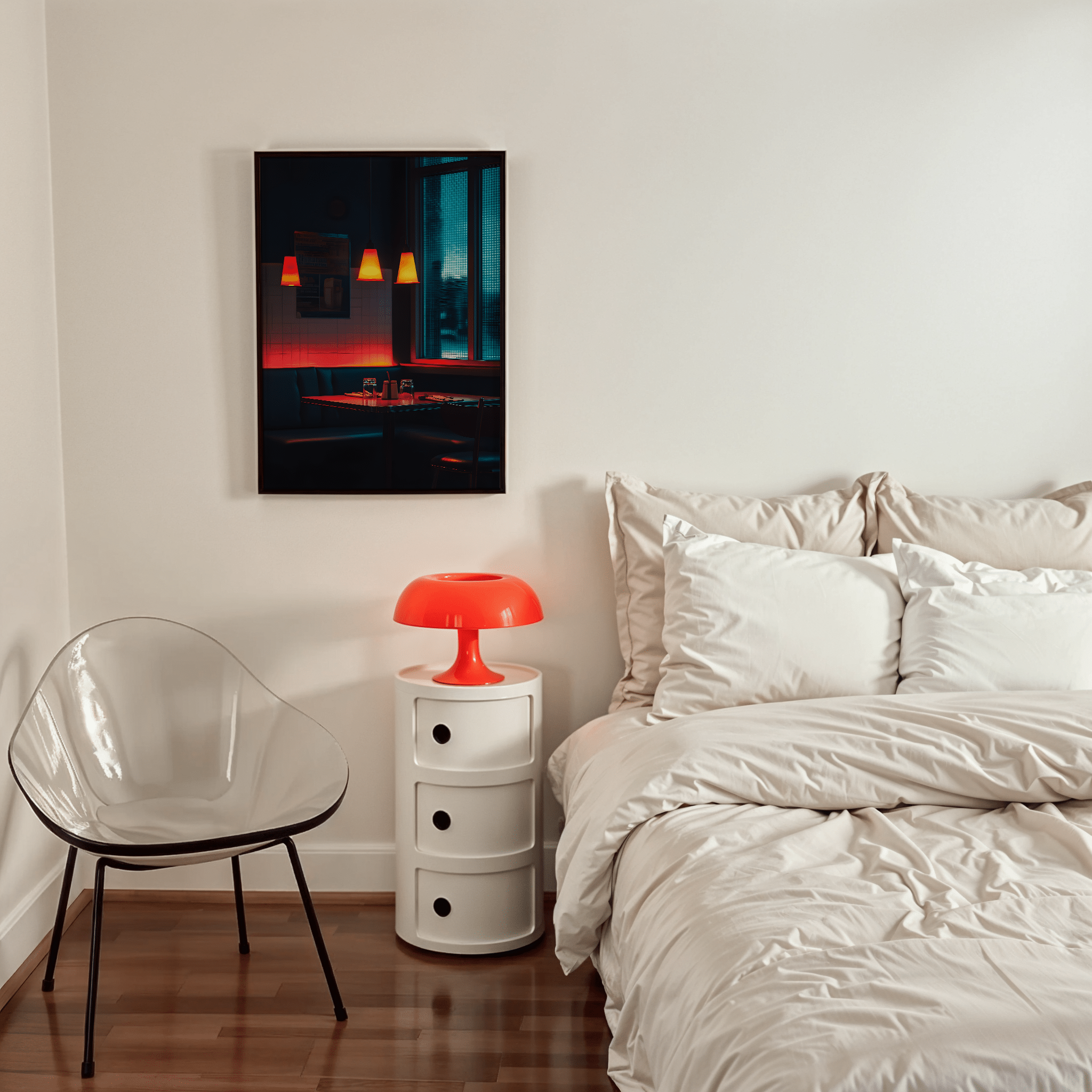 After Hours Glow - Premium Semi - Glossy Poster - The House Of BLOC