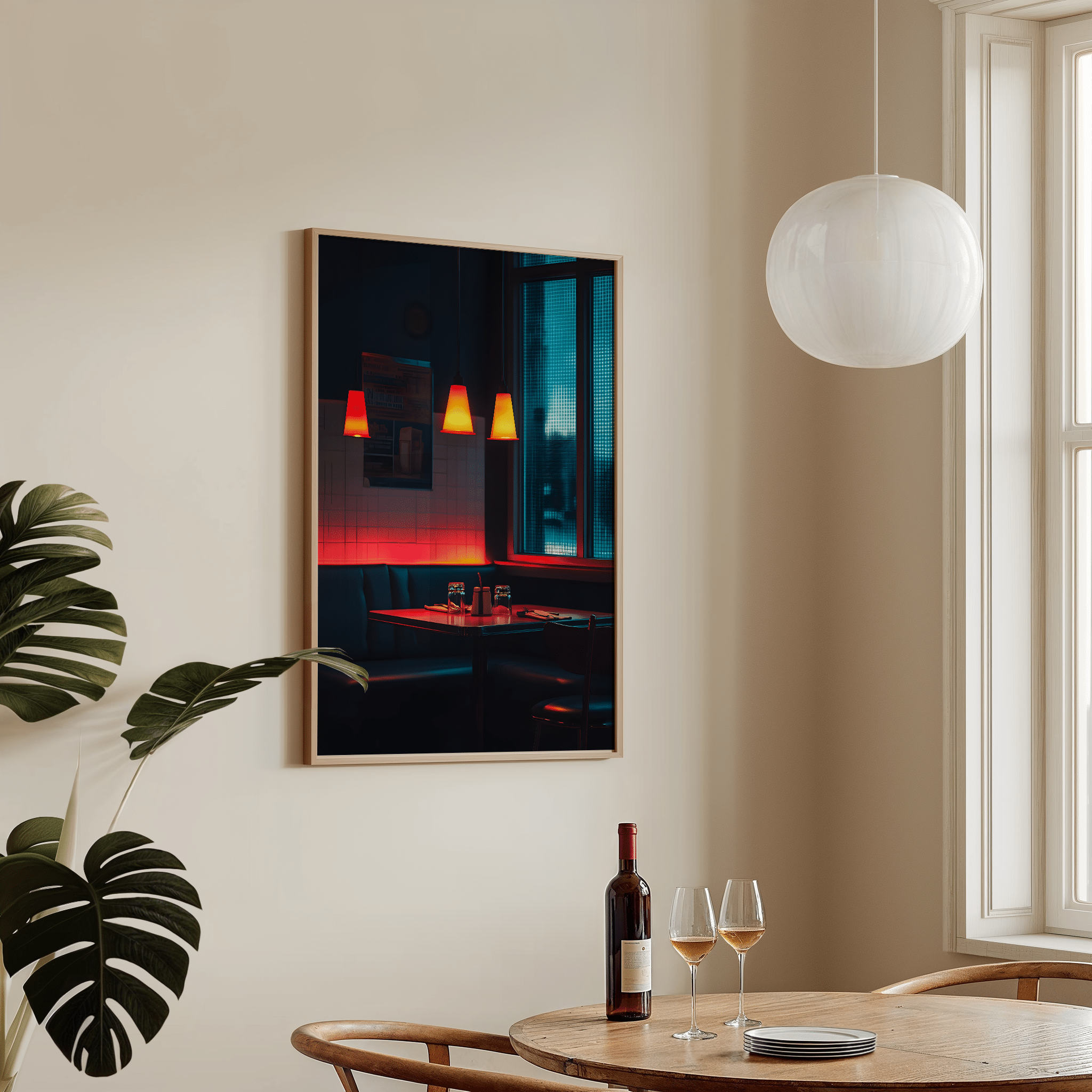 After Hours Glow - Premium Semi - Glossy Poster - The House Of BLOC