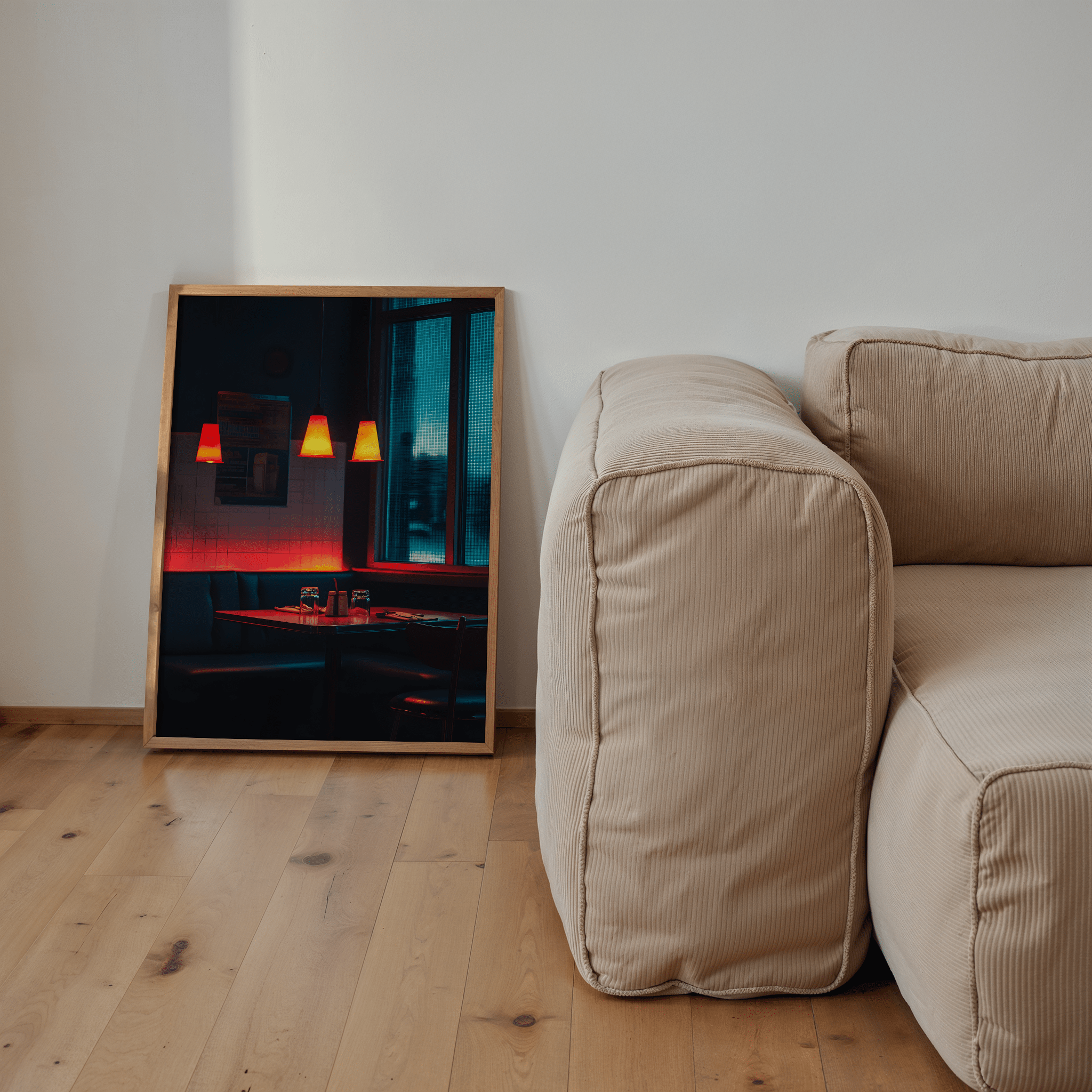 After Hours Glow - Premium Semi - Glossy Poster - The House Of BLOC