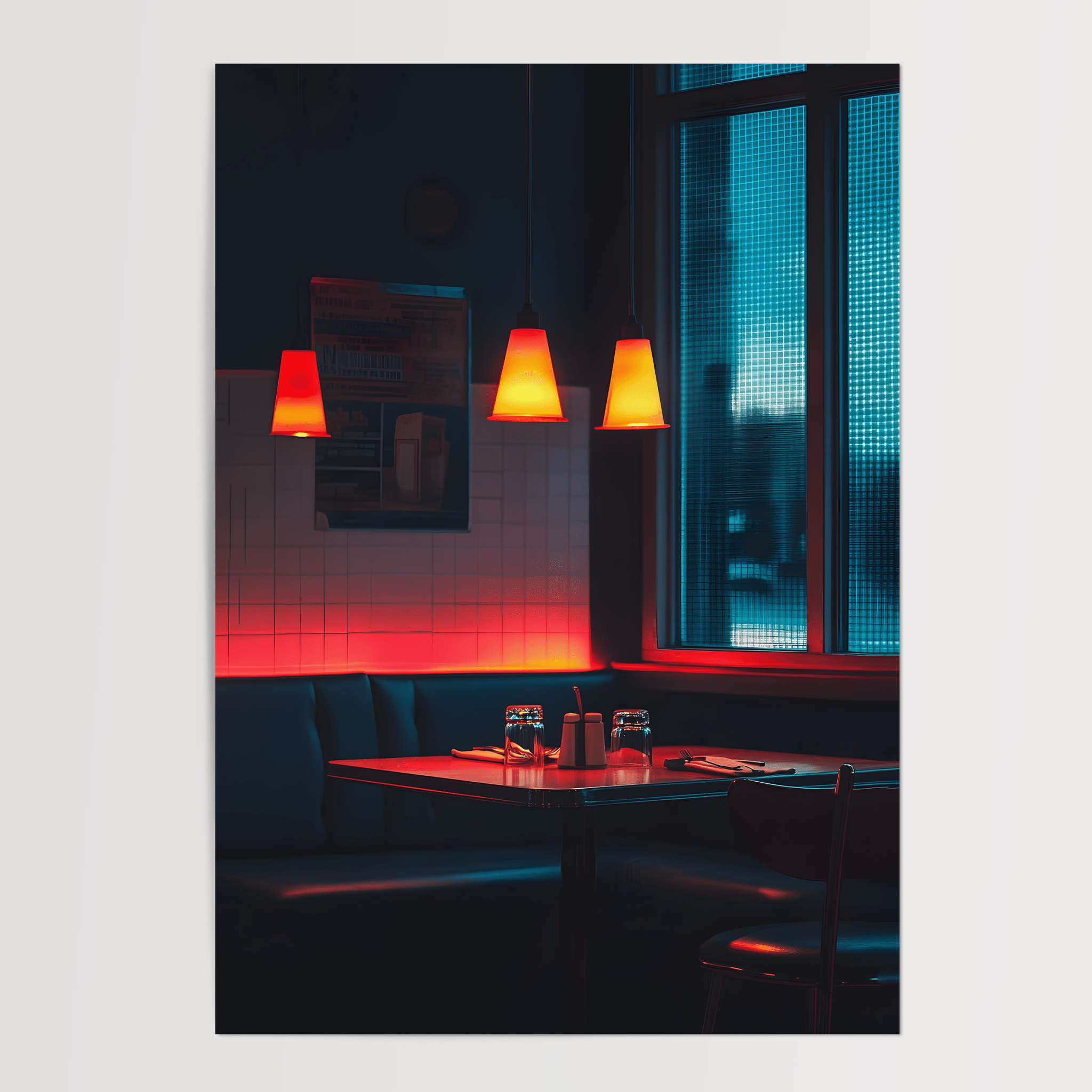 After Hours Glow - Premium Semi - Glossy Poster - The House Of BLOC