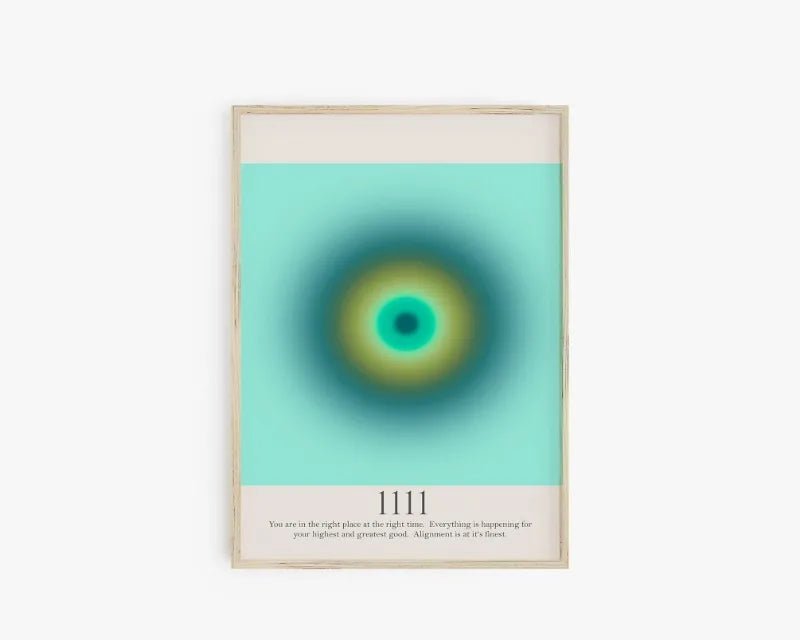 Angel Number Spiritual Posters - The House Of BLOC