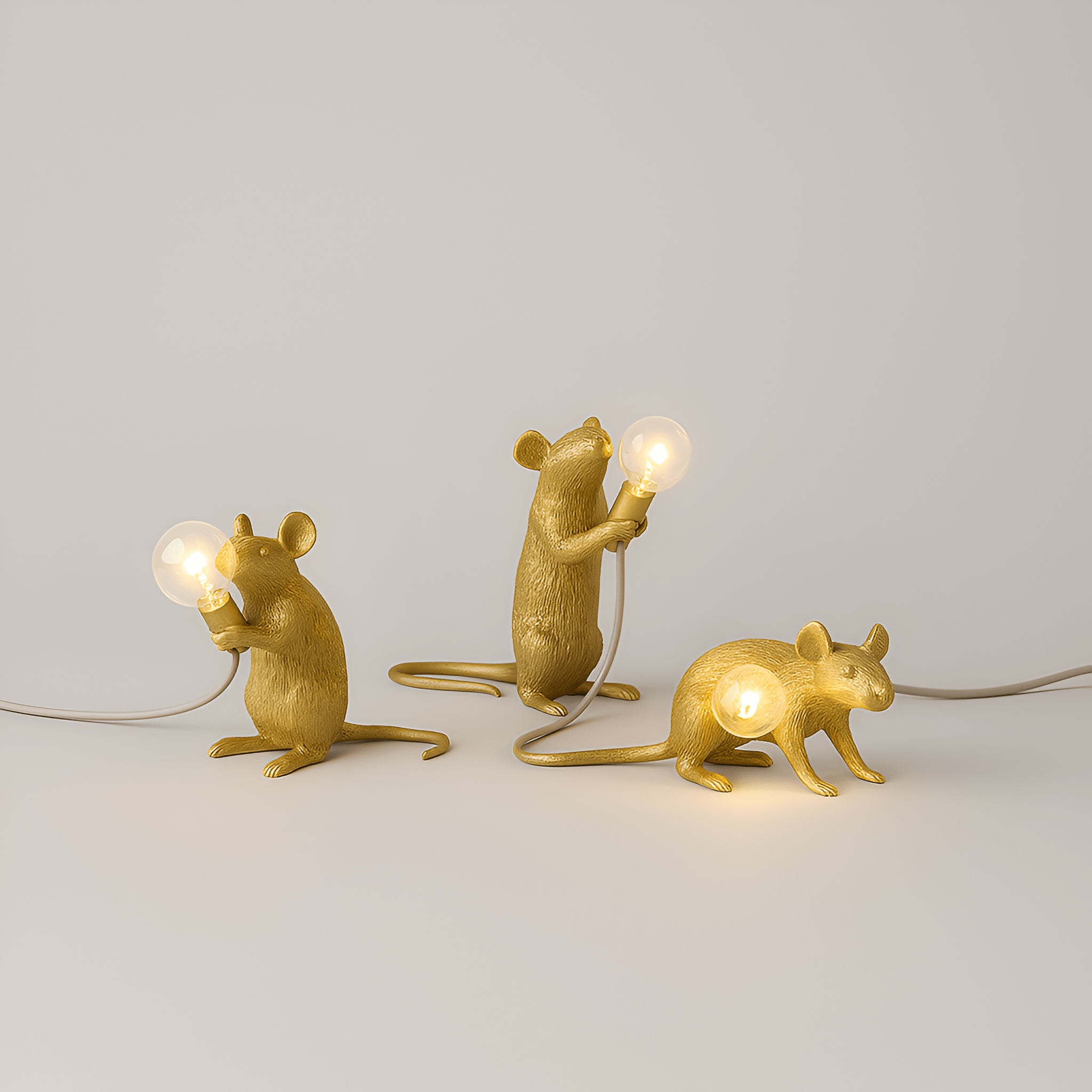 Art Deco Style Mouse Table Lamp - The House Of BLOC
