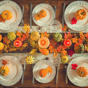 Artificial Maple Leaf, Pumpkin & Berry Branches Autumn Decoration - The House Of BLOC