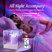Aurora Water Ripple Projector Night Light - The House Of BLOC