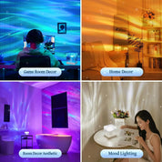 Aurora Water Ripple Projector Night Light - The House Of BLOC