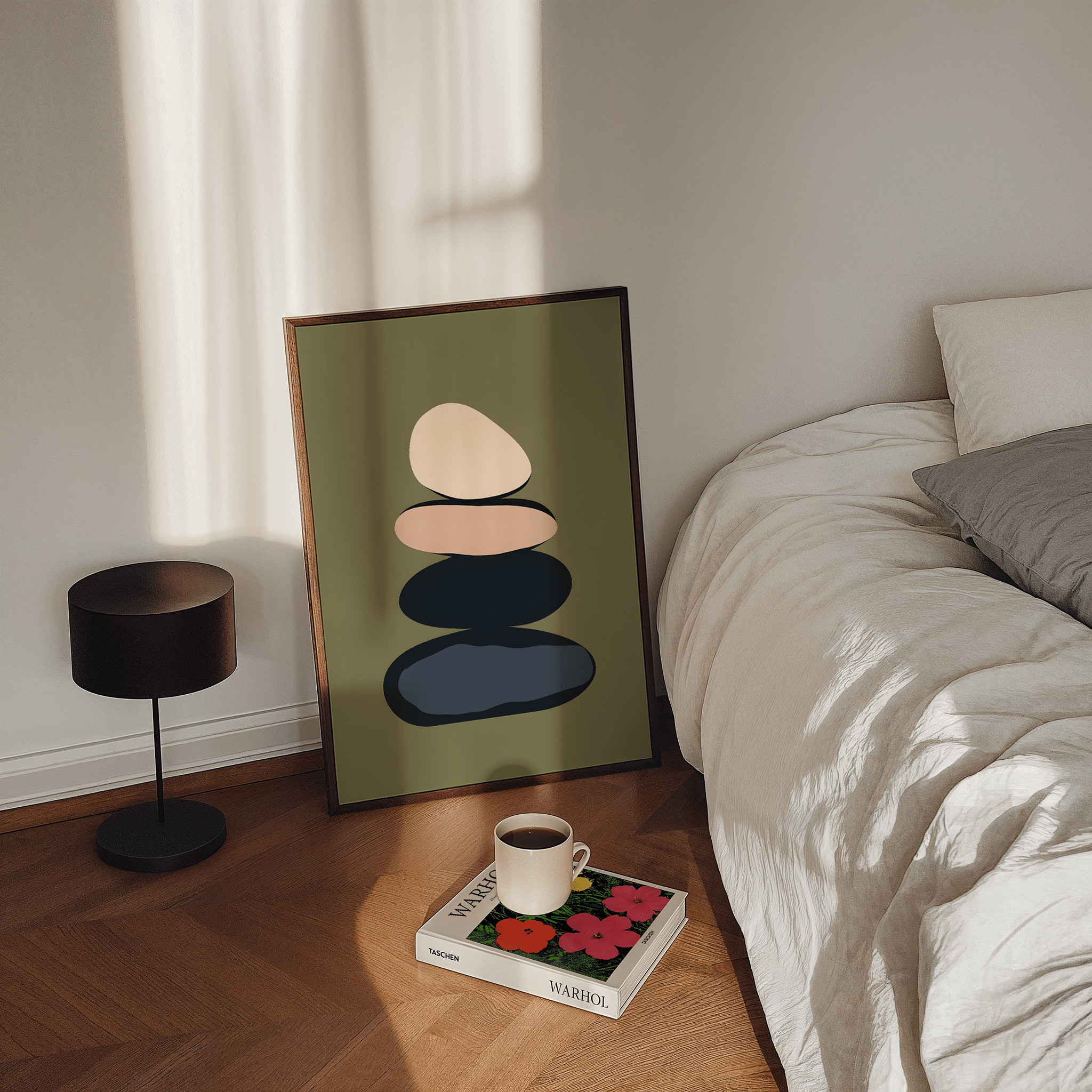 Balance In Silence - Premium Semi - Glossy Poster - The House Of BLOC