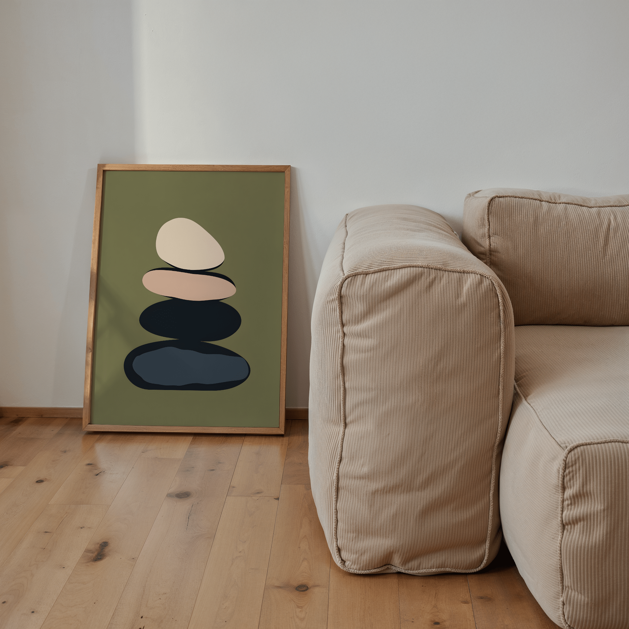 Balance In Silence - Premium Semi - Glossy Poster - The House Of BLOC