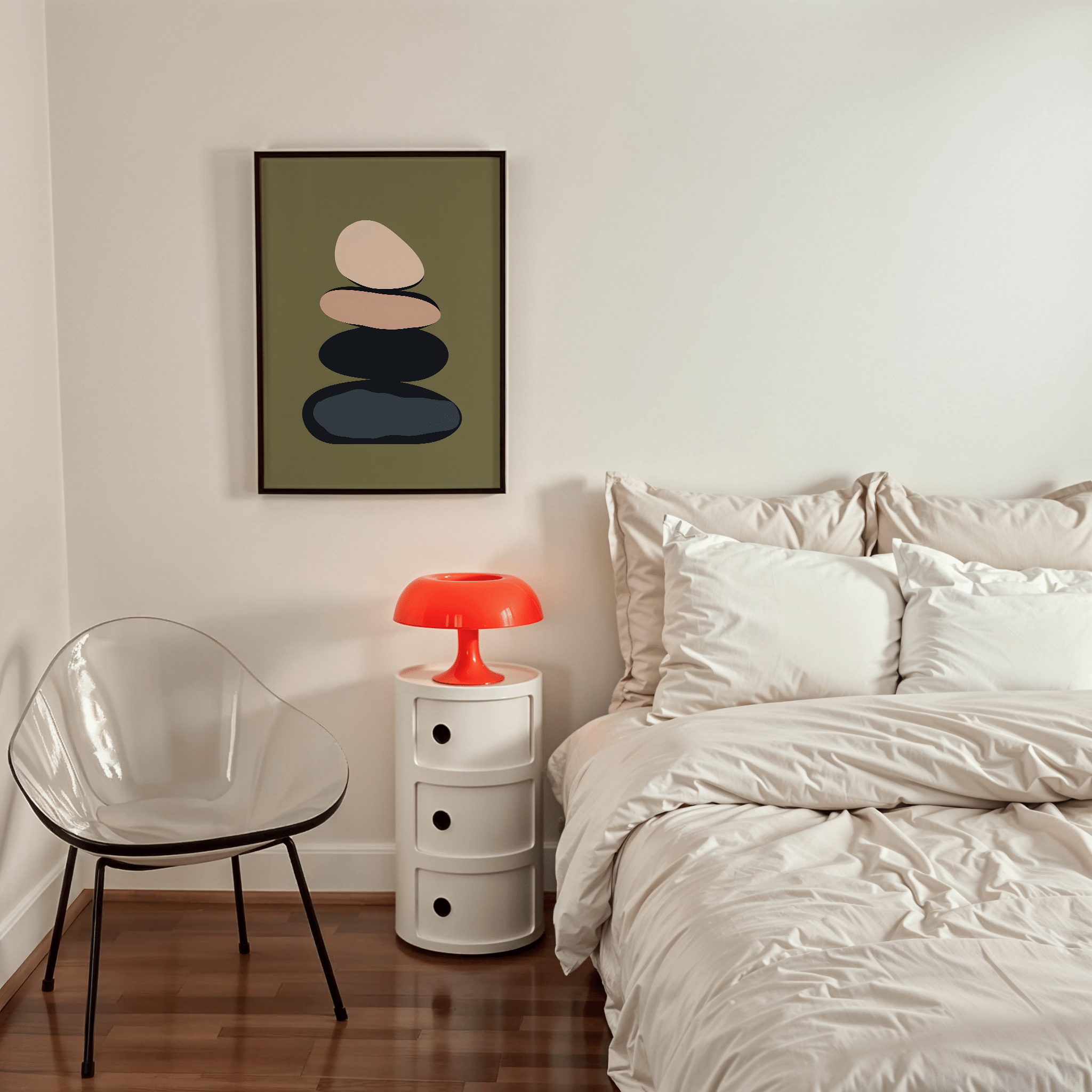 Balance In Silence - Premium Semi - Glossy Poster - The House Of BLOC