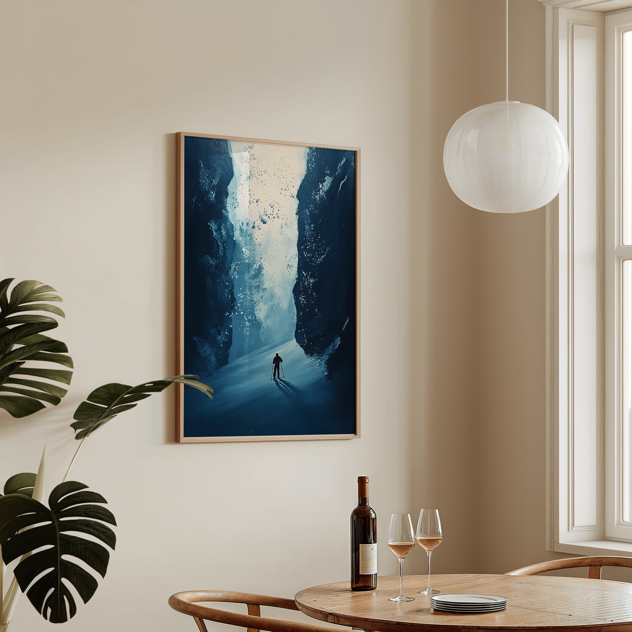Between The Giants - Premium Semi - Glossy Poster - The House Of BLOC