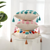 Bohemian Style Tufted Cushion Cover - The House Of BLOC