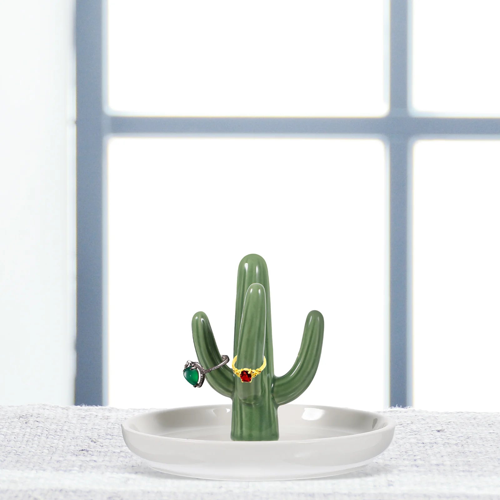 Cactus Jewellery Trinkets Tray - The House Of BLOC