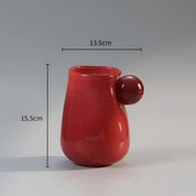 Candy Colour Abstract Glass Vase - The House Of BLOC