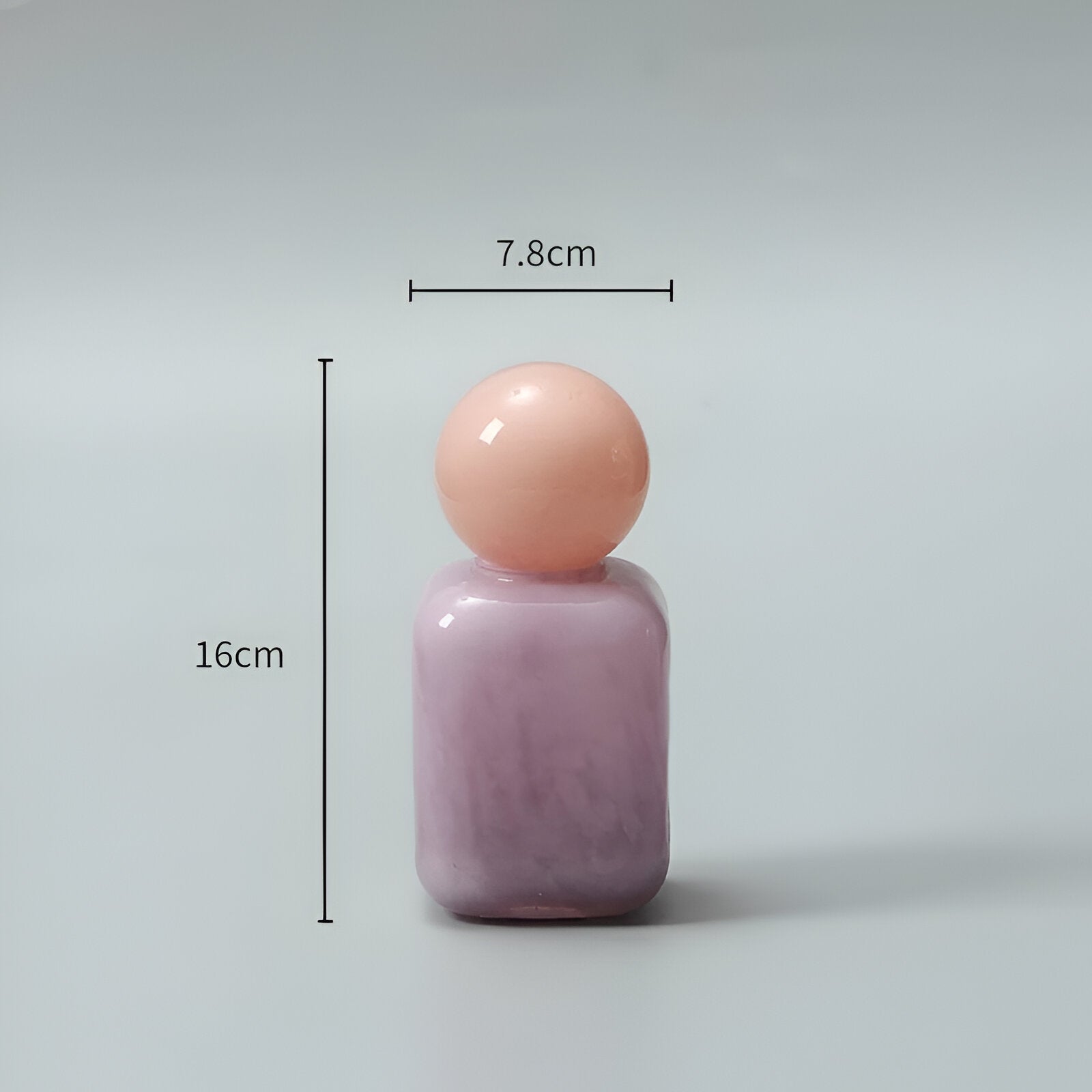 Candy Colour Abstract Glass Vase - The House Of BLOC