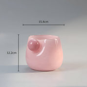 Candy Colour Abstract Glass Vase - The House Of BLOC