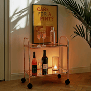 Care For A Pint Poster - Premium Semi - Glossy Poster - The House Of BLOC
