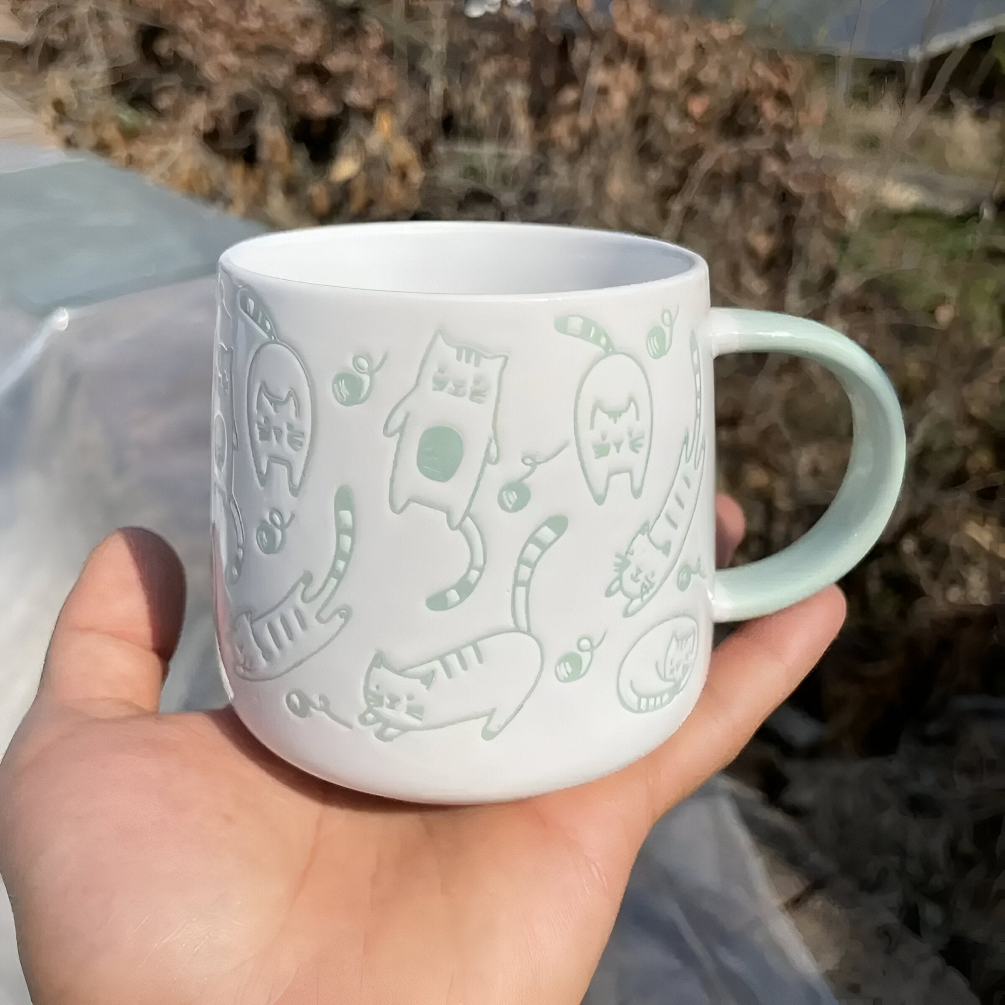 Cartoon Cat and Dog Mugs - The House Of BLOC