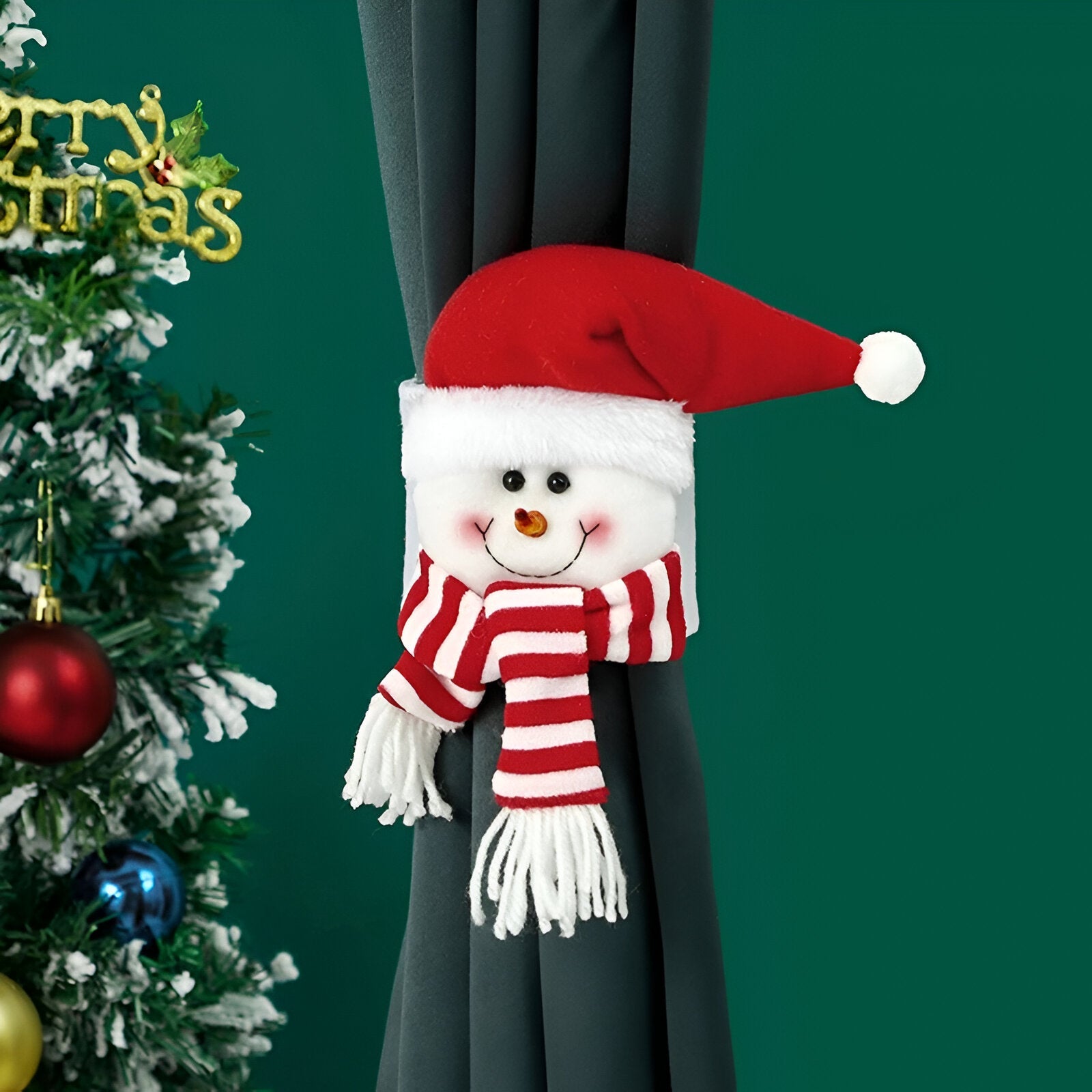 Cartoon Christmas Character Curtain Ties - The House Of BLOC