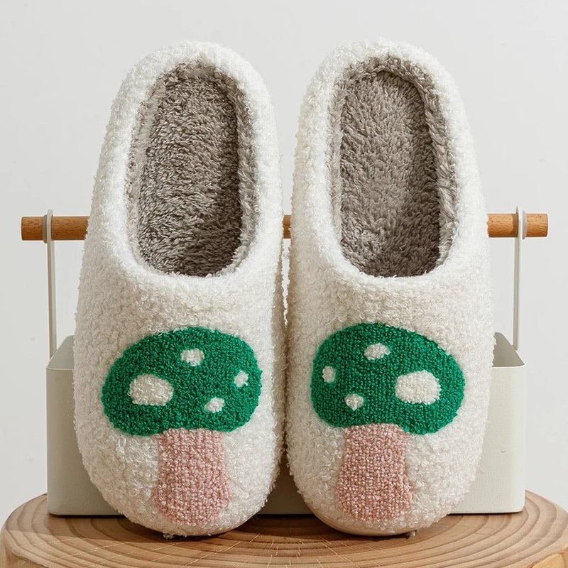 Cartoon Mushroom Home Slippers - The House Of BLOC