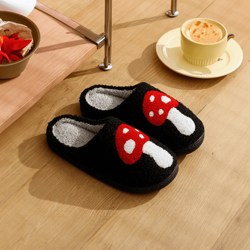 Cartoon Mushroom Home Slippers - The House Of BLOC