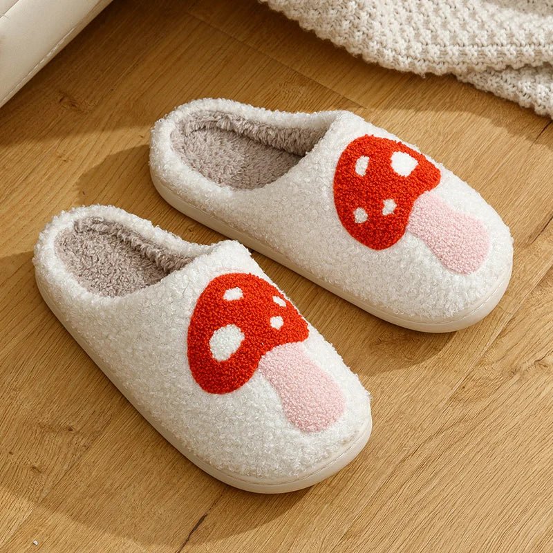 Cartoon Mushroom Home Slippers - The House Of BLOC