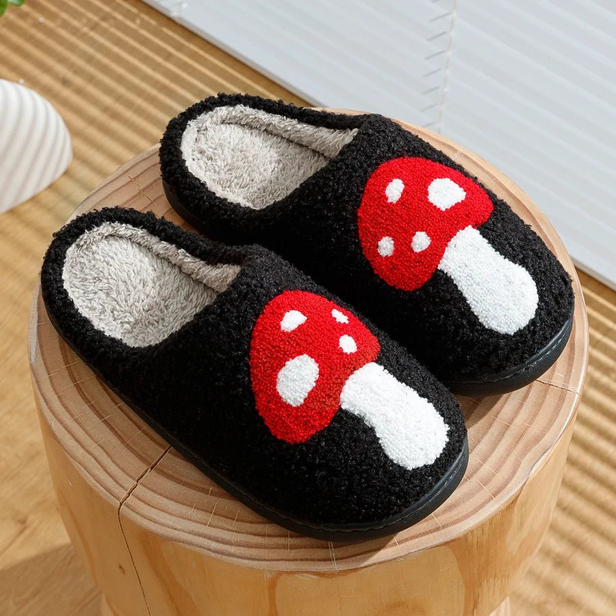 Cartoon Mushroom Home Slippers - The House Of BLOC