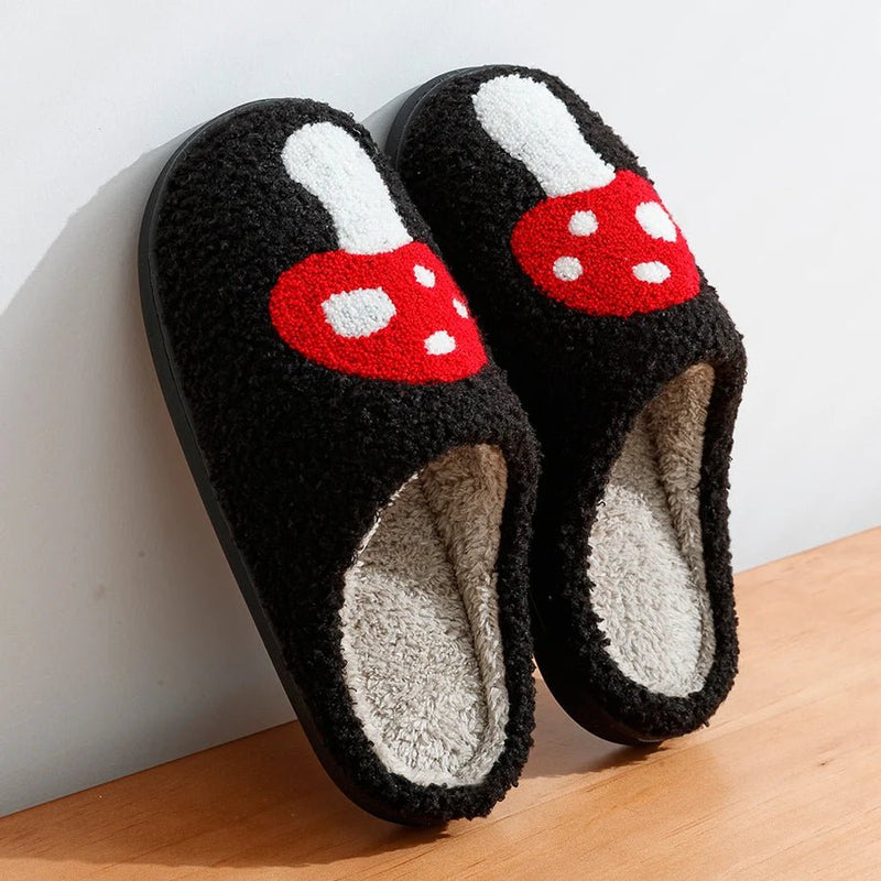 Cartoon Mushroom Home Slippers - The House Of BLOC