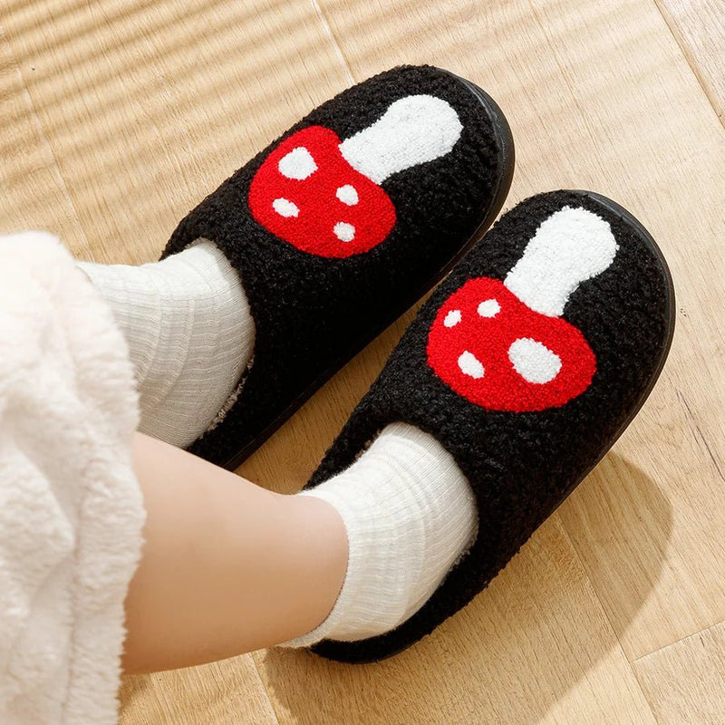 Cartoon Mushroom Home Slippers - The House Of BLOC