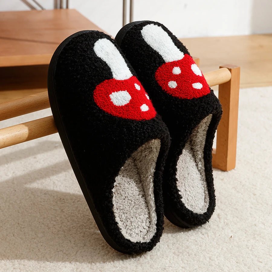 Cartoon Mushroom Home Slippers - The House Of BLOC