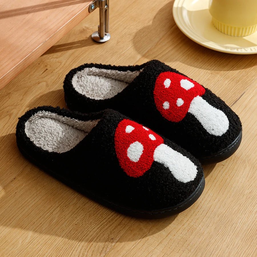 Cartoon Mushroom Home Slippers - The House Of BLOC