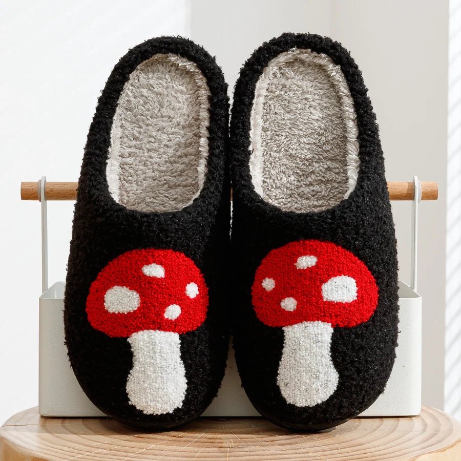 Cartoon Mushroom Home Slippers - The House Of BLOC