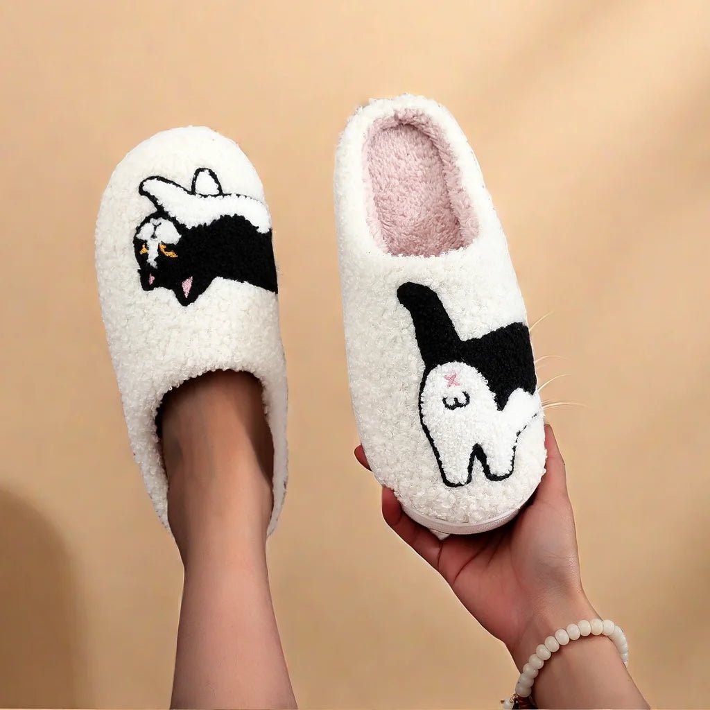 Cat Home Slippers - The House Of BLOC