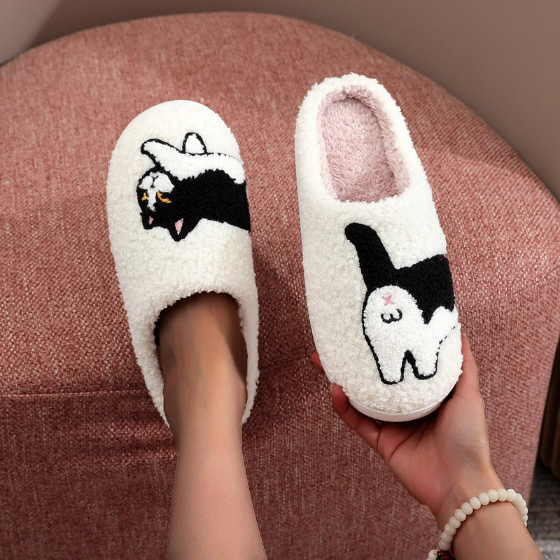 Cat Home Slippers - The House Of BLOC