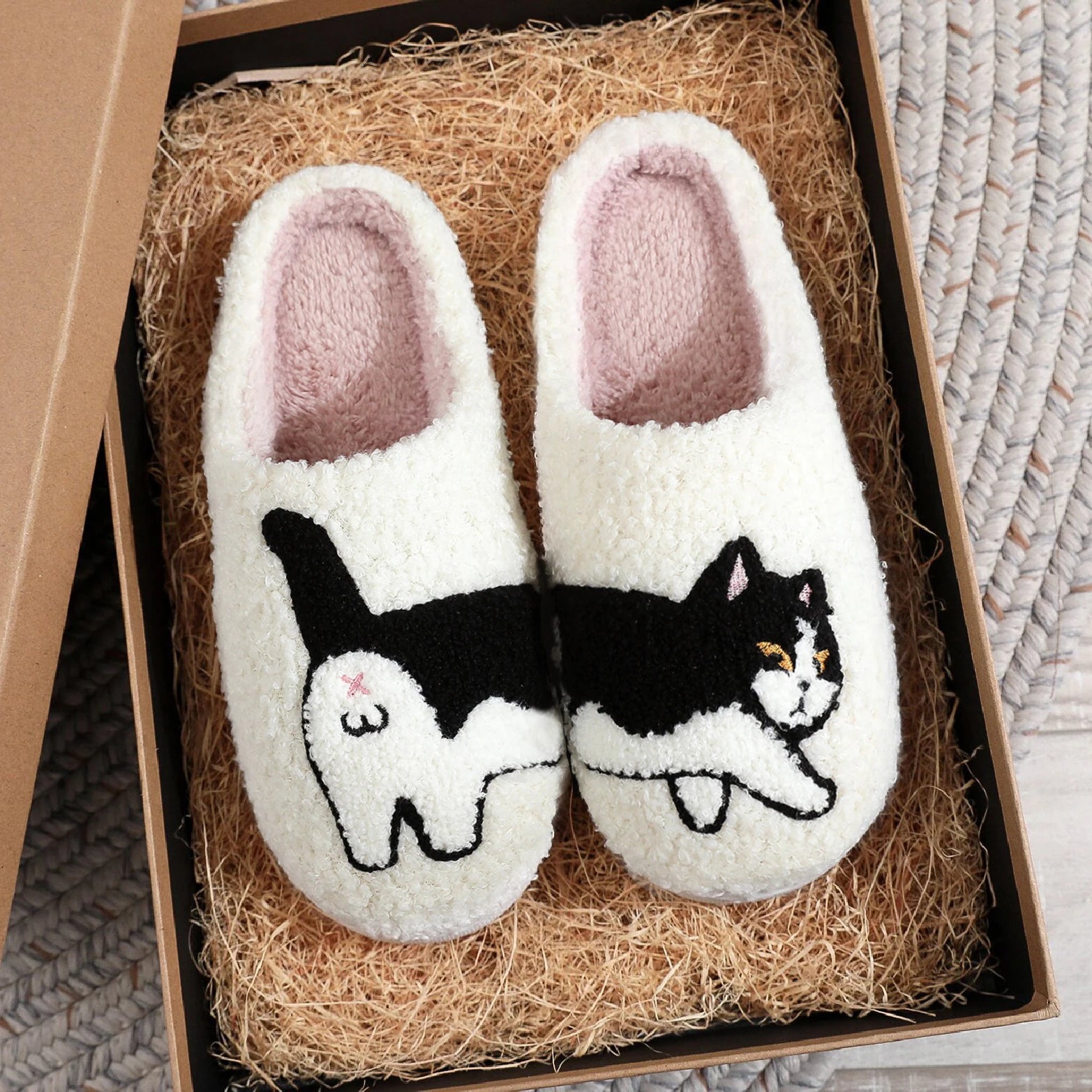 Cat Home Slippers - The House Of BLOC