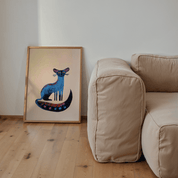 Celeste Whisker - Premium Semi - Glossy Poster - The House Of BLOC