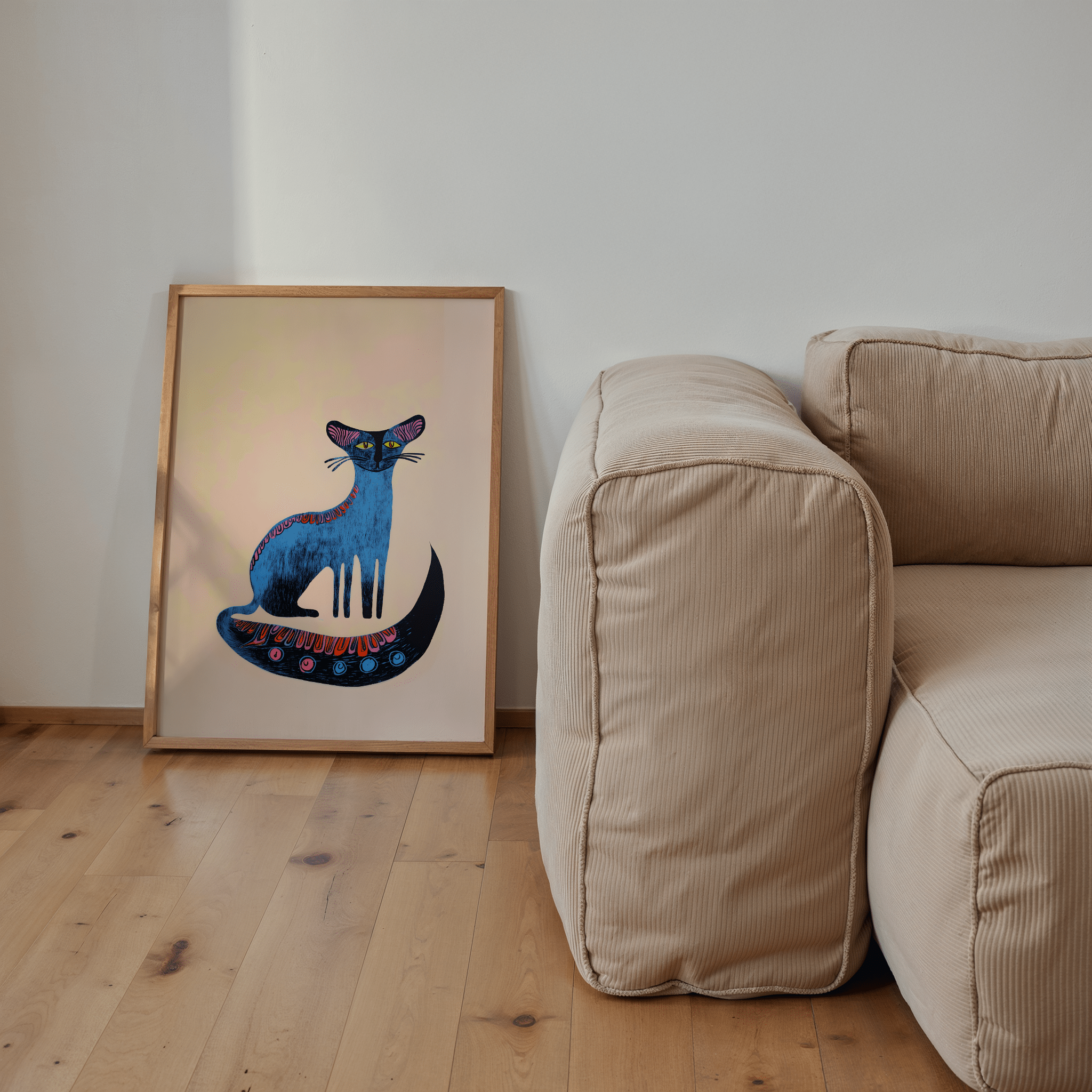 Celeste Whisker - Premium Semi - Glossy Poster - The House Of BLOC