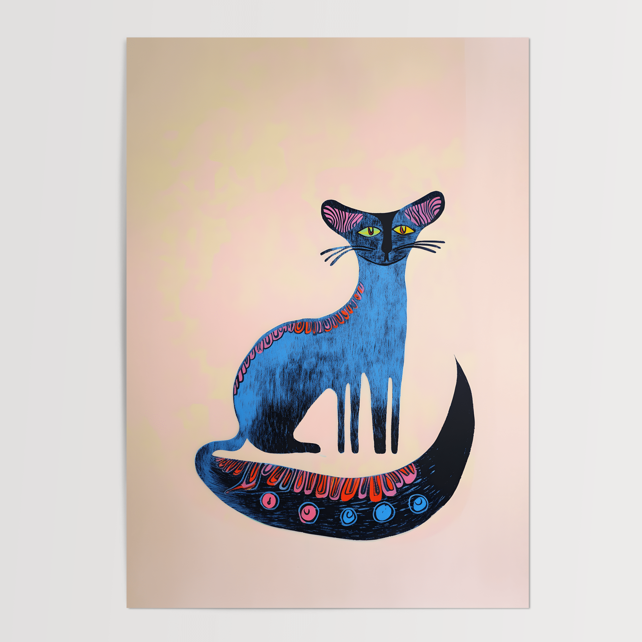 Celeste Whisker - Premium Semi - Glossy Poster - The House Of BLOC