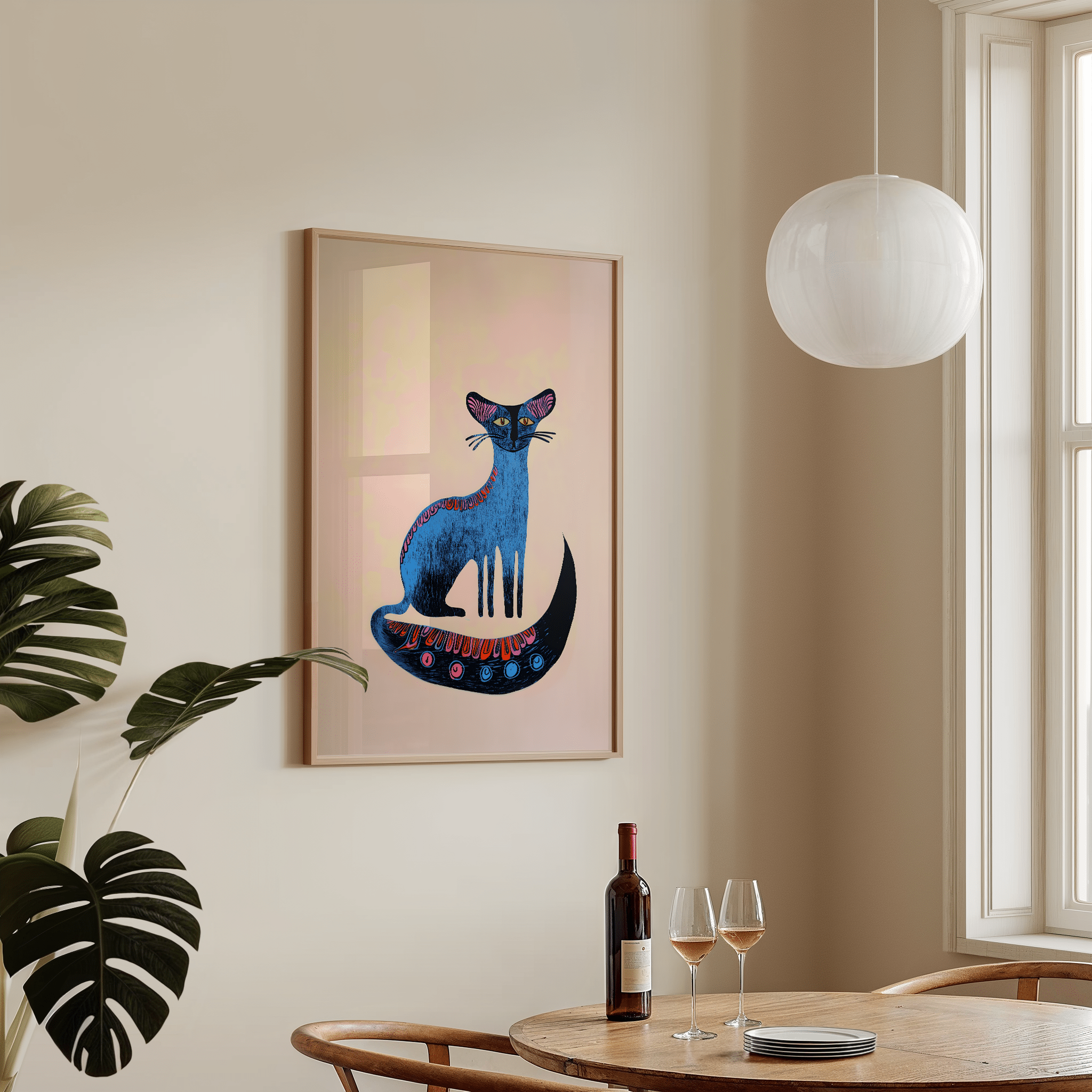 Celeste Whisker - Premium Semi - Glossy Poster - The House Of BLOC