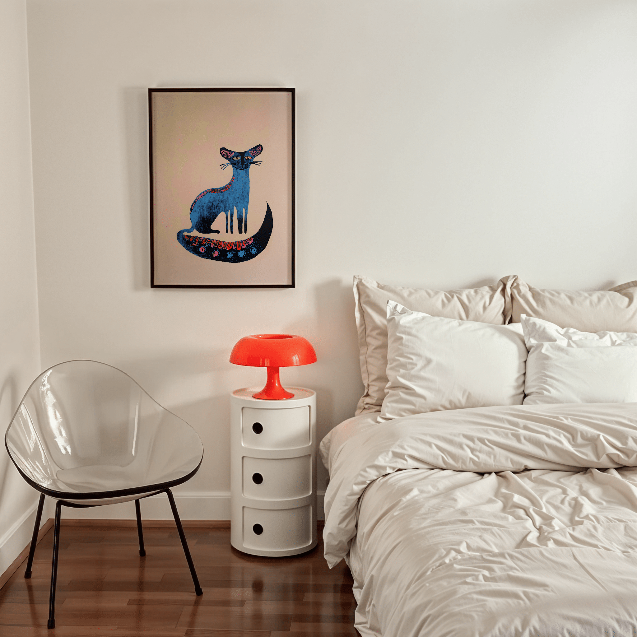 Celeste Whisker - Premium Semi - Glossy Poster - The House Of BLOC