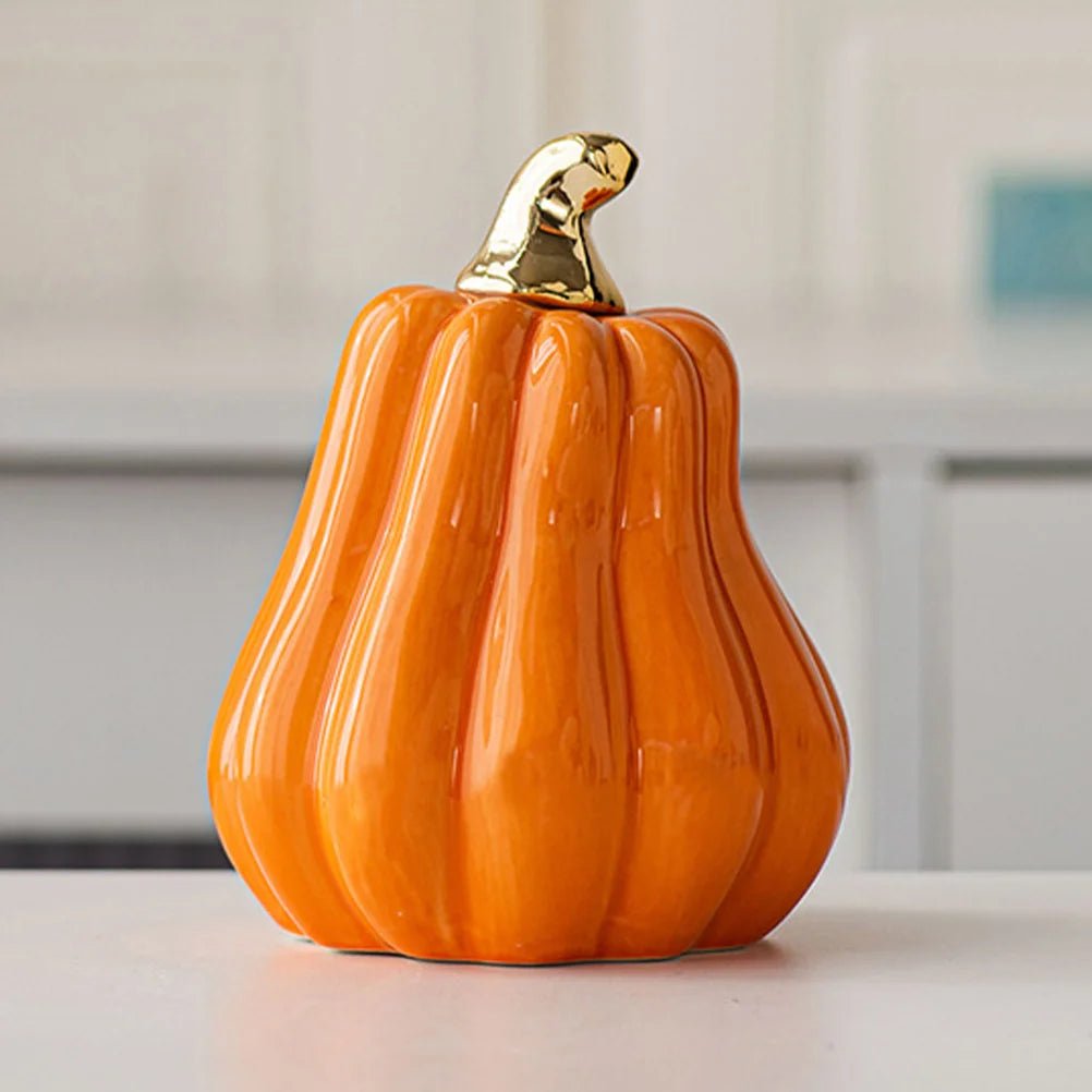 Ceramic Autumn Halloween Pumpkin Decoration - The House Of BLOC