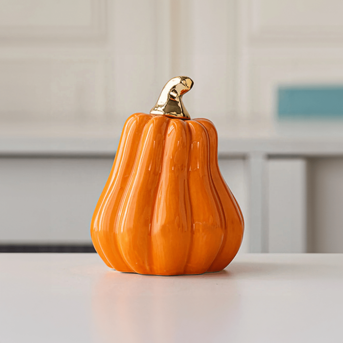 Ceramic Autumn Halloween Pumpkin Decoration - The House Of BLOC